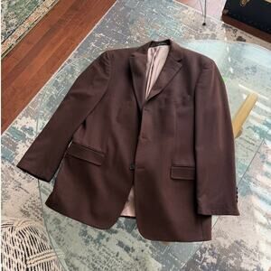 Hugo Boss Men's Brown Cashmere Blazer Jacket